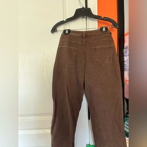 High waisted Brown DAZY pants (women’s petite XL/6 short)